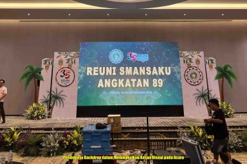 Pentingnya Backdrop dalam Meningkatkan Kesan Visual pada Acara