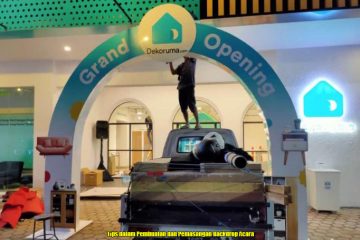 Tips dalam Pembuatan dan Pemasangan Backdrop Acara