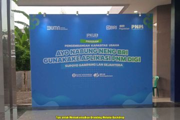 Tips untuk Memaksimalkan Branding Melalui Backdrop
