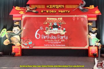 Backdrop Ulang Tahun Anak, Elemen Penting untuk Menciptakan Pesta yang Berkesan