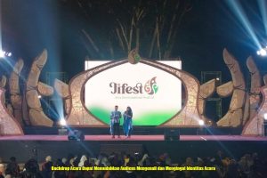 Backdrop Acara Dapat Memudahkan Audiens Mengenali dan Mengingat Identitas Acara