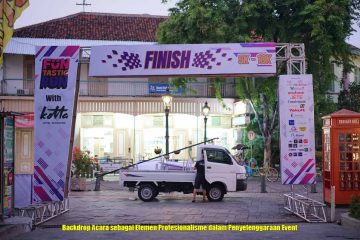 Backdrop Acara sebagai Elemen Profesionalisme dalam Penyelenggaraan Event