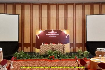 Tren Backdrop Acara Ramadhan, Nuansa Minimalis hingga Dekorasi yang Lebih Atraktif