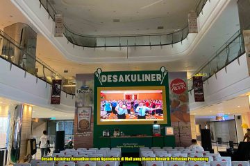 Desain Backdrop Ramadhan untuk Ngabuburit di Mall yang Mampu Menarik Perhatian Pengunjung