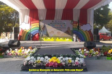 Backdrop Minimalis vs Dekoratif: Pilih yang Mana?