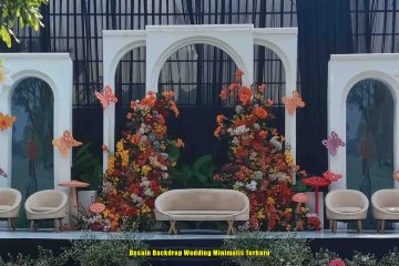 Desain Backdrop Wedding Minimalis Terbaru