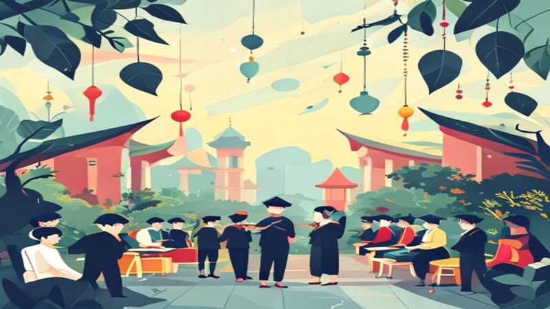 Backdrop Wisuda Perguruan Tinggi di Semarang