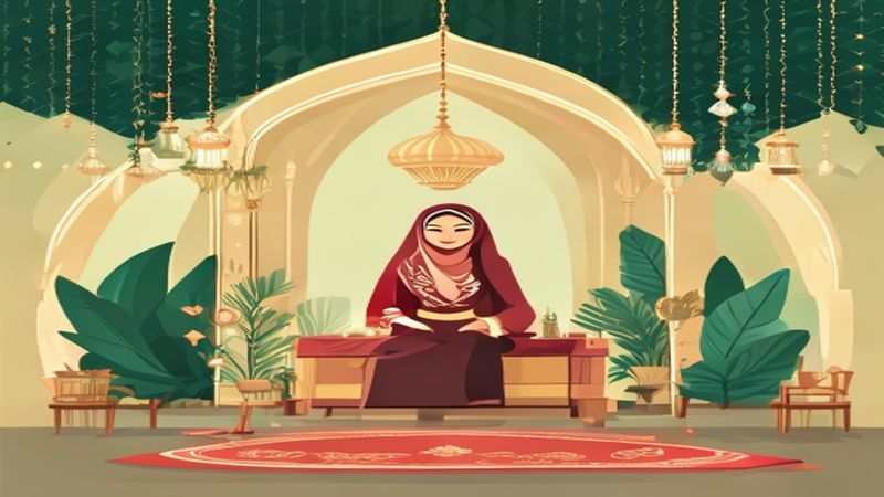 Jasa Backdrop Akad Nikah yang Syar'i dan Elegan