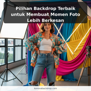 Pilihan Backdrop Terbaik untuk Membuat Momen Foto Lebih Berkesan