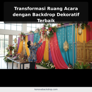 Transformasi Ruang Acara dengan Backdrop Dekoratif Terbaik