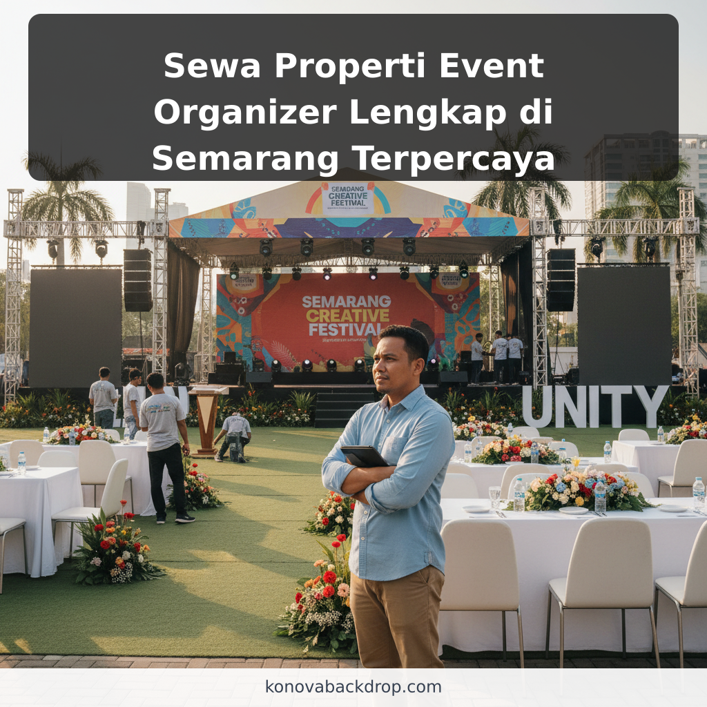 Sewa Properti Event Organizer Lengkap di Semarang Terpercaya - ilustrasi
