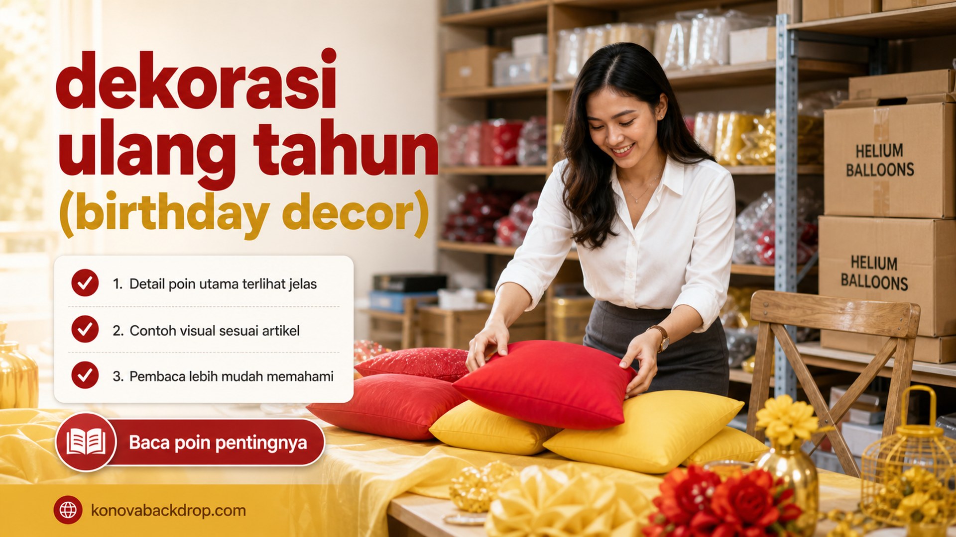 Ilustrasi backdrop pernikahan Semarang - dekorasi ulang tahun (birthday decor)