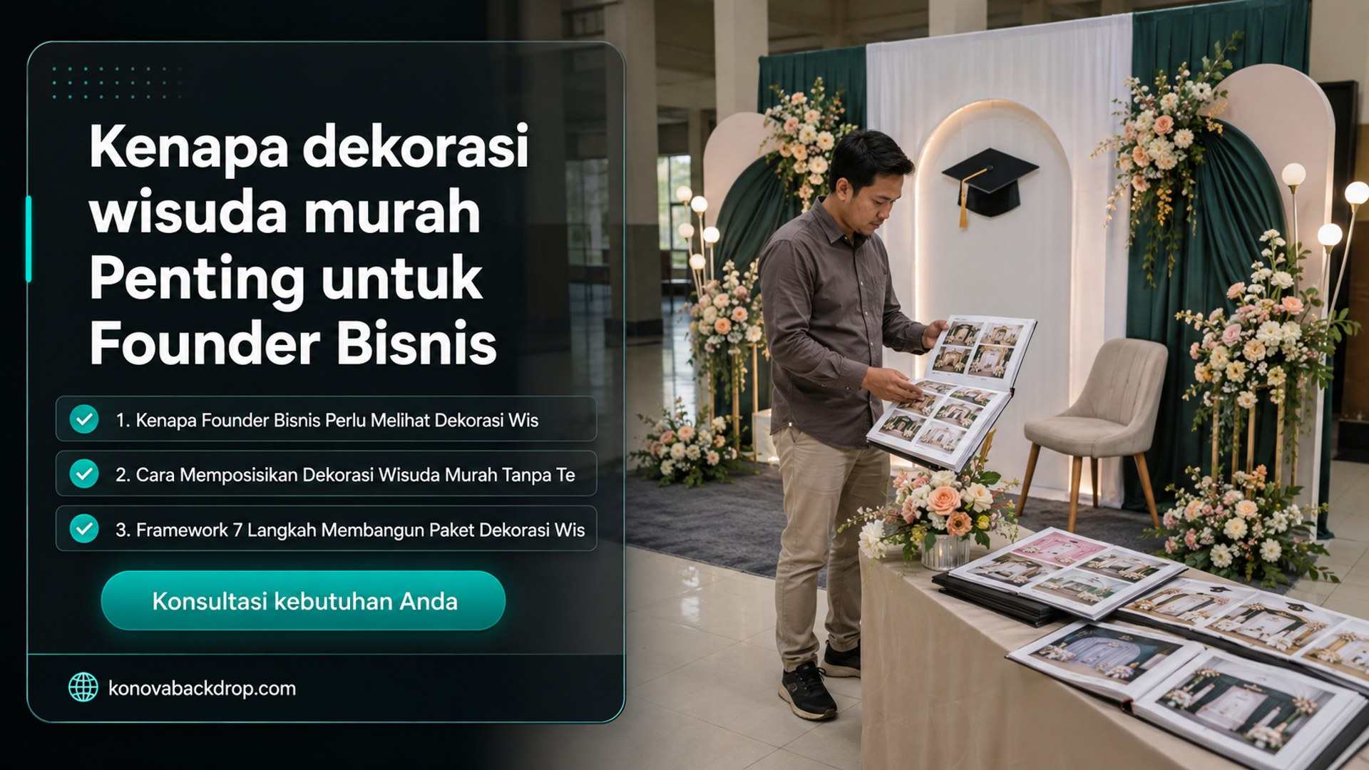 backdrop pernikahan Semarang - Kenapa dekorasi wisuda murah Penting untuk Founder Bisnis