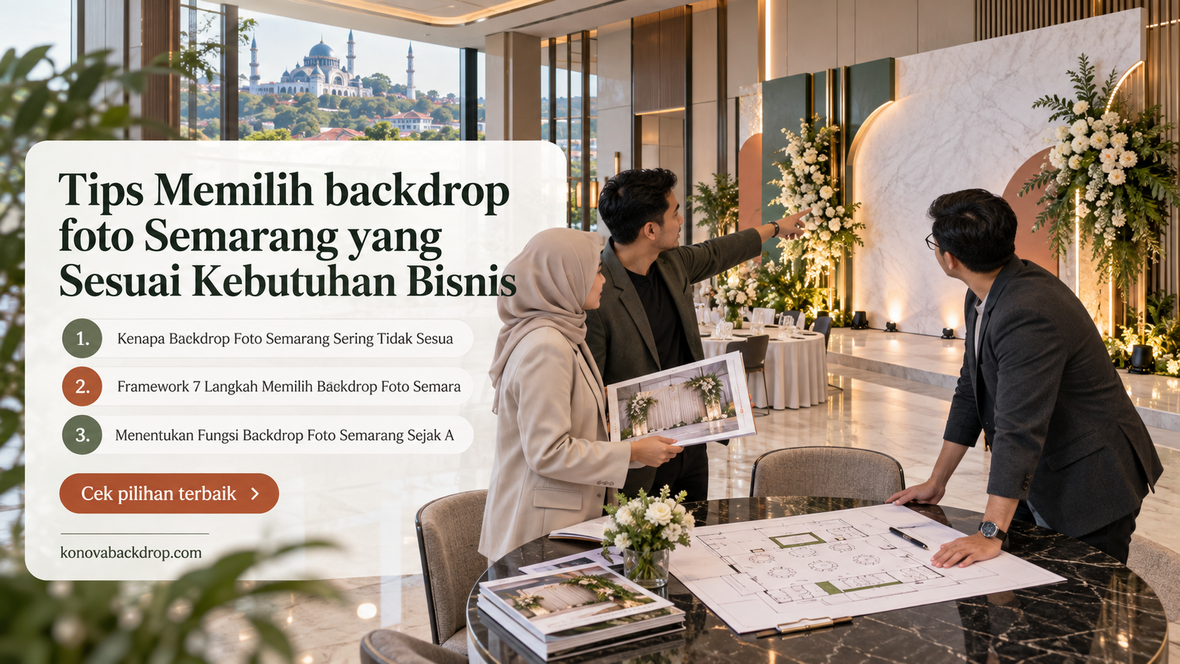 backdrop pernikahan Semarang - Tips Memilih backdrop foto Semarang yang Sesuai Kebutuhan Bisnis