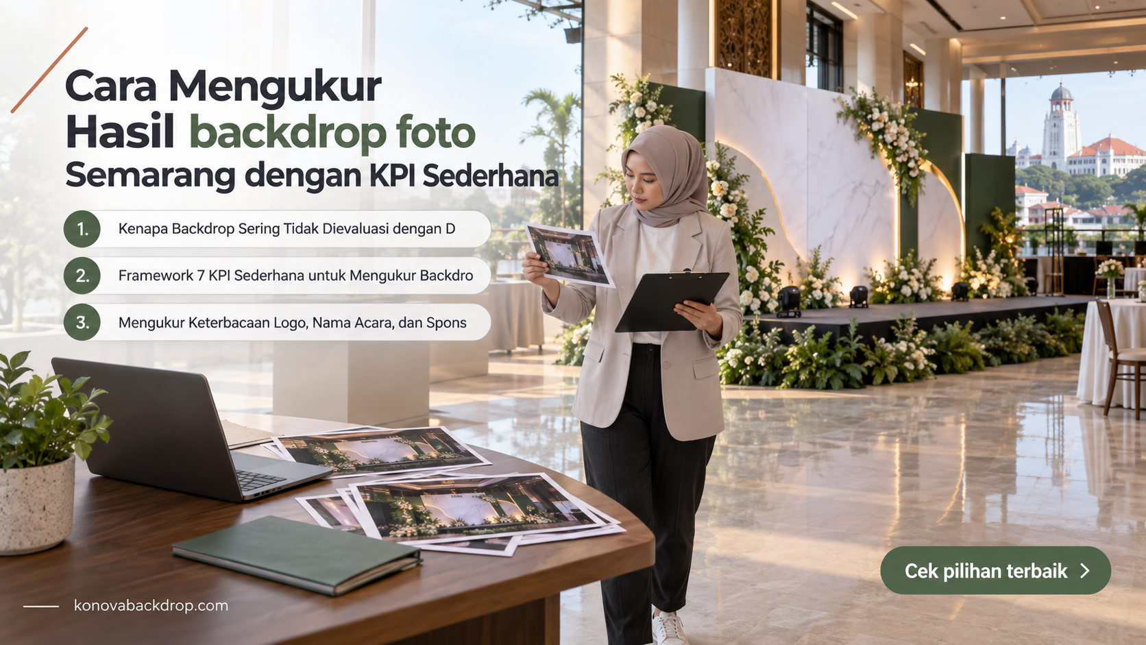 backdrop pernikahan Semarang - Cara Mengukur Hasil backdrop foto Semarang dengan KPI Sederhana
