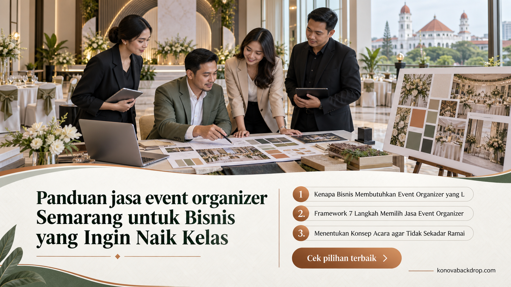backdrop pernikahan Semarang - Panduan jasa event organizer Semarang untuk Bisnis yang Ingin Naik Kelas