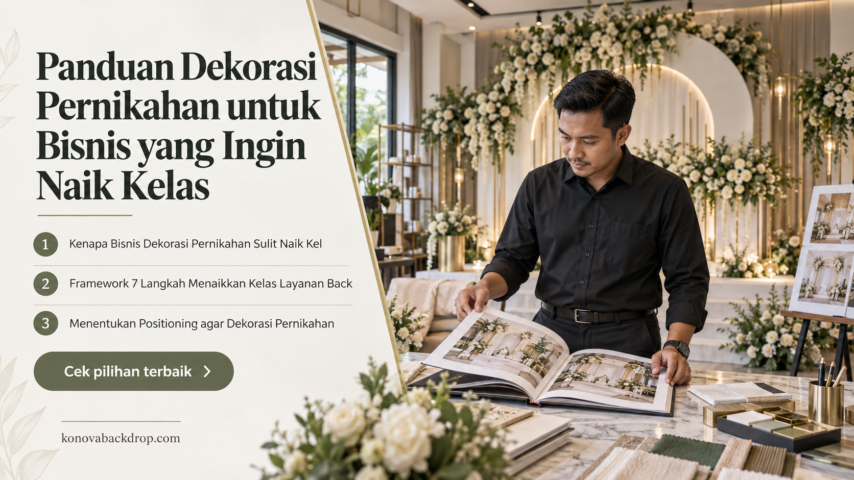backdrop pernikahan Semarang - Panduan Dekorasi Pernikahan untuk Bisnis yang Ingin Naik Kelas