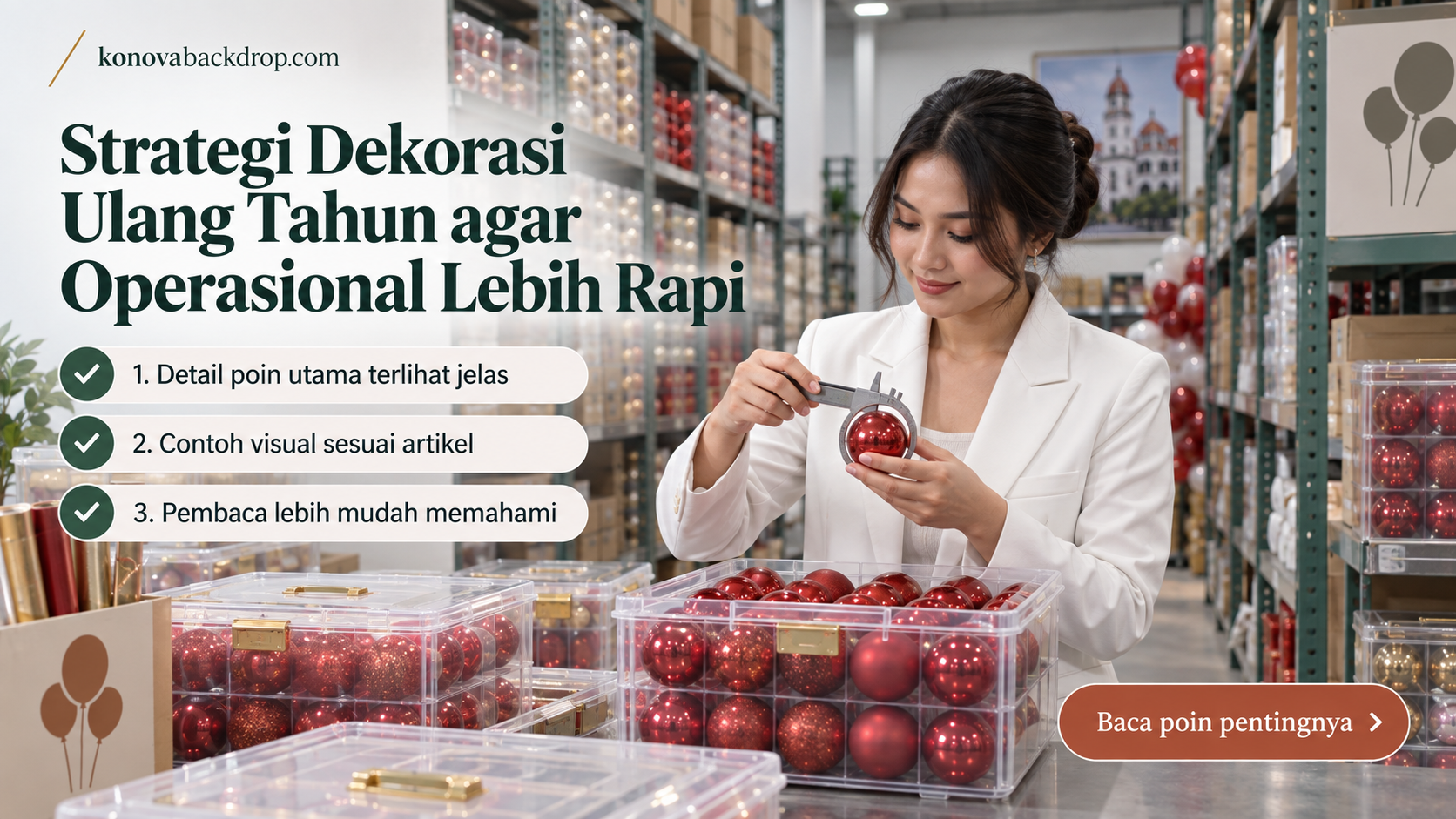 Ilustrasi backdrop pernikahan Semarang - Strategi Dekorasi Ulang Tahun agar Operasional Lebih Rapi