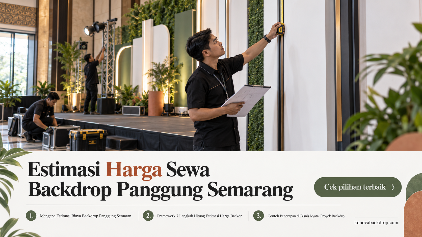 backdrop pernikahan Semarang - Estimasi Harga Sewa Backdrop Panggung Semarang