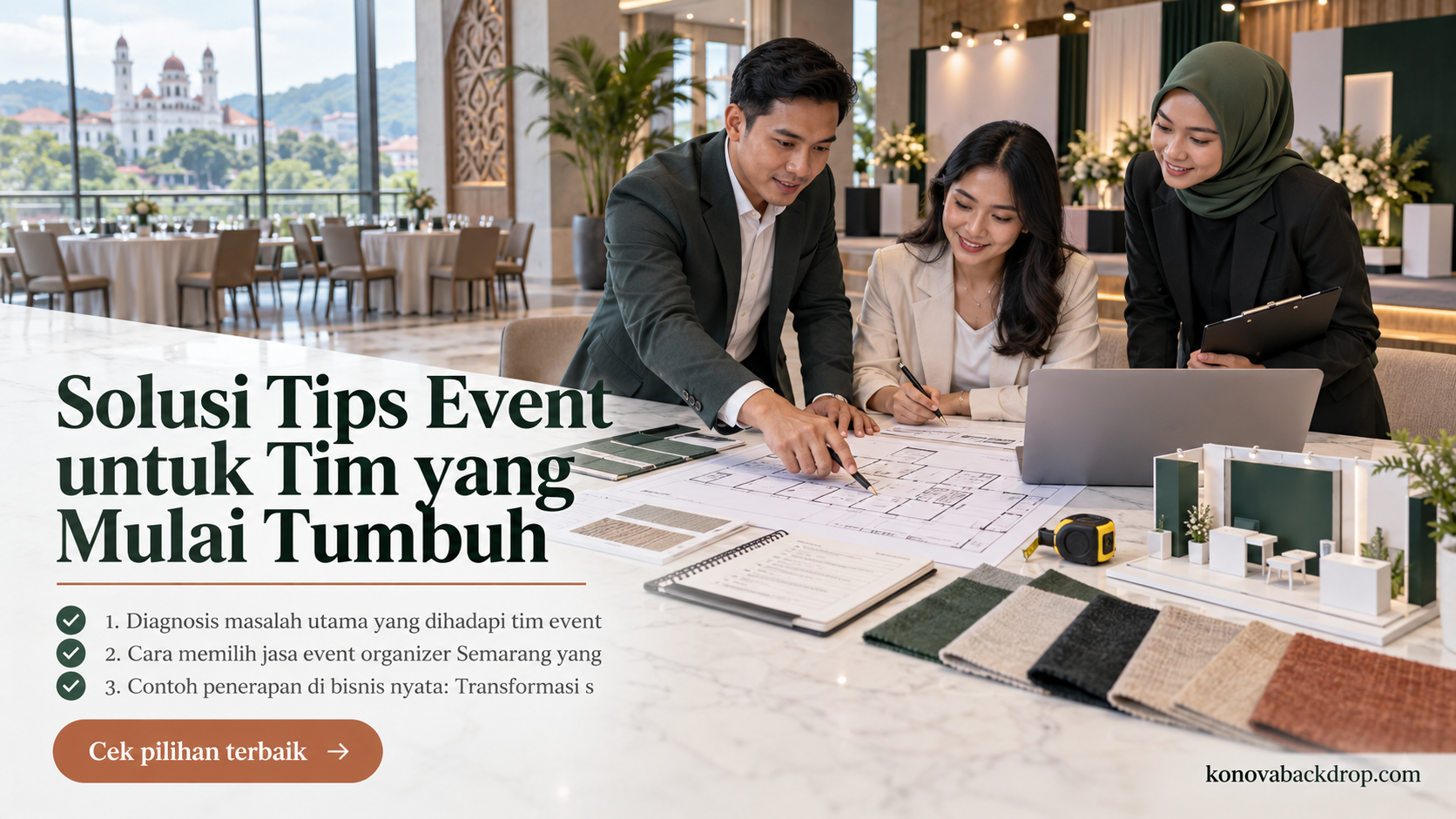 backdrop pernikahan Semarang - Solusi Tips Event untuk Tim yang Mulai Tumbuh