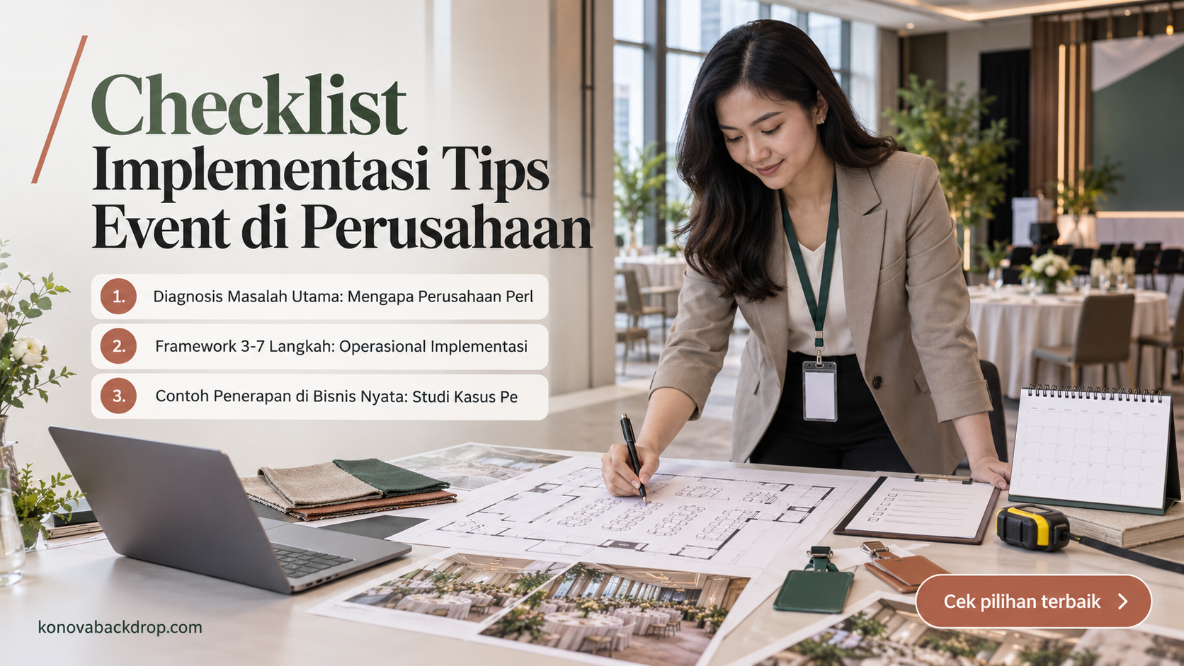 backdrop pernikahan Semarang - Checklist Implementasi Tips Event di Perusahaan
